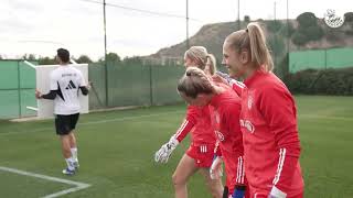 FC BAYERN FEMENINO en las instalaciones de La Finca Golf [upl. by Yvan]