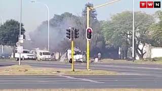 Cash in transit heist in Boksburg [upl. by Reyna]