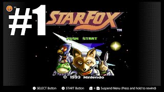 Lets Play Star Fox SNES [upl. by Nal]