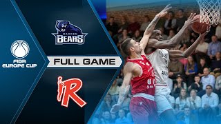 SEMIFINALS Bakken Bears v Unahotels Reggio Emilia  Full Basketball Game  FIBA Europe Cup 202122 [upl. by Audry]