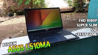 Review Laptop Asus Vivobook L510MA Test Game [upl. by Siuluj]