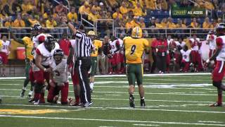 NDSU Routs Incarnate Word After Hosting ESPNs College GameDay [upl. by Nesnaj]