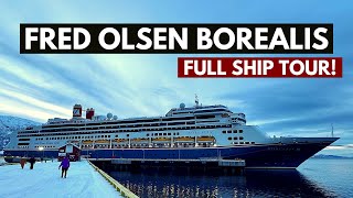 Fred Olsen Borealis Full Cruise Ship Tour [upl. by Namharludba]