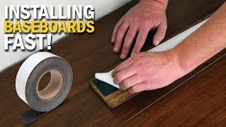 How To Install Baseboards Fast [upl. by Lippold]