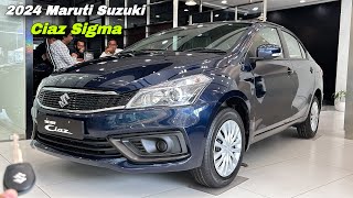 Maruti Suzuki Ciaz Sigma 2024 Price amp Features ❤️ 2024 Ciaz Base Model [upl. by Agatha]