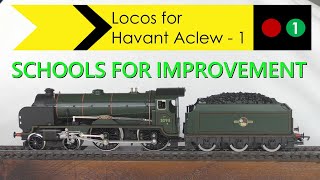 Extra pickups for Hornby tender drive Schools Class on Havant Aclew plus other cosmetic improvements [upl. by Atniuqal]