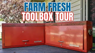 Estate Sale Toolbox Tour Tool Haul  Vintage Craftsman Tools Farm Fresh Barn Find Tool Box Reveal [upl. by Gaskin614]