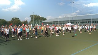 Seniorensportfest Sportabzeichen und Aktionstag Stadtsportbund Cottbus mit 3 Aktionen an einem Tag [upl. by Ytissac540]