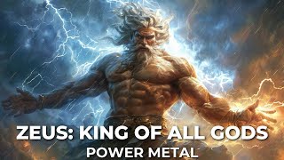 Zeus King of All Gods Power Metal 2024 [upl. by Lledra938]