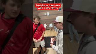 Post game interview after the DUB [upl. by Aikin]