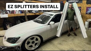 EZsplitters install carbon and aluminum splitters [upl. by Naiviv875]