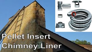 How to Install a Stainless Steel Chimney Liner [upl. by Fayola131]