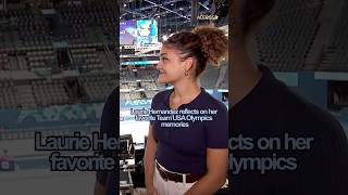 Laurie Hernandez reflects on her fave Team USA Olympics memories❤️ [upl. by Schou]