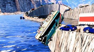 satisfying VOLVO Extreme Bus Driving in Worlds Most Dangerous Road 079 shortslive [upl. by Dnalevelc331]