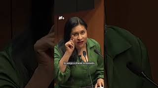 Senadora se pone a cantar en tribuna  Las Mangas del Chaleco [upl. by Tonkin]