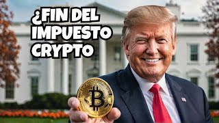 ¿¿Puede Trump eliminar el impuesto a las criptomonedas trading trump bitcoin cryptocurrency [upl. by Cacia]