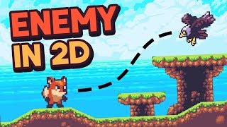 2D PATHFINDING  Enemy AI in Unity [upl. by Meensat]