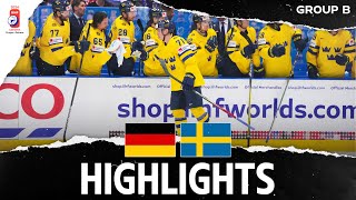 Highlights  Germany vs Sweden  2024 MensWorlds [upl. by Nomar526]