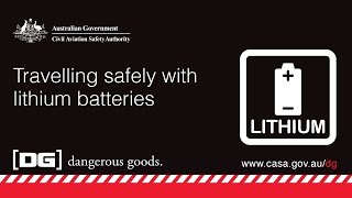 Travelling safely with lithium batteries [upl. by Lauralee]