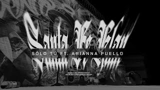 Santa Fe Klan Arianna Puello  Solo Tú Lyric Video [upl. by Neemsay742]