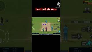 last ball six runs watch till end [upl. by Abbye]