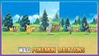 Pokémon BDSP  PichuPikachuPachirisuShinx amp Luxio Locations [upl. by Junia]