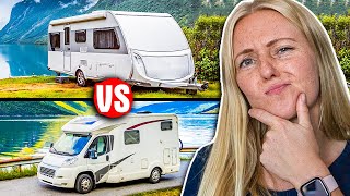 Wohnmobil vs Wohnwagen  Und der klare Gewinner ist 🤐 [upl. by Wolfson]