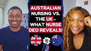 Australia vs the UK  Exclusive Insights With Nurse Deo about Nursing Pay Living Cost and Career [upl. by Fugere]