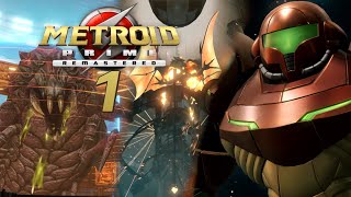 Metroid Prime Remastered Part 1  Exploring the Frigate Orpheon [upl. by Nnylyak]