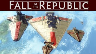 5 BEST GALACTIC REPUBLIC ships in Empire at War Fall of the Republic [upl. by Assilana]