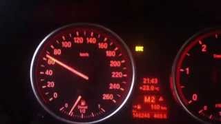 BMW 535d chip acceleration 0  170kmh [upl. by Hiltner519]