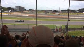 British Grand Prix 2015  Silverstone  formation lap  Woodcote [upl. by Solrac609]