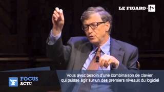 Bill Gates sexcuse pour le quotCtrlAltSupprquot [upl. by Fevre]