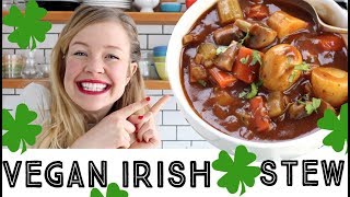 Vegan Irish Stew  Quick and Easy Stew Recipe [upl. by Vikky]