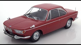 Modelissimo KKScale BMW 2000 CS red 1965 [upl. by Cori]