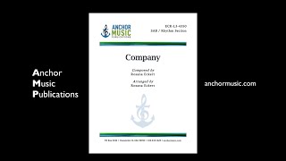 Company SAB Vox  Anchor Music Score Video [upl. by Anallese957]