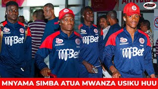 SIMBA YA WASILI MWANZA KIMYA KIMYA USIKU HUUTIZAMA MASTAA HAWA HAPA TAYARI KUWAKABILI PAMBA JIJI [upl. by Eedyah]