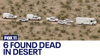 6 people found dead in remote desert in San Bernardino County [upl. by Mufi]