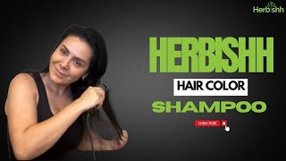 Transform Your Hair with Herbishh Color Shampoo Andreas Honest Review [upl. by Arahs]