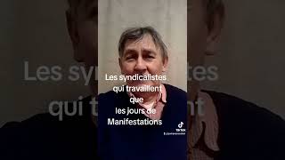 Les syndicalistes qui travaillent que les jours de Manifestations [upl. by Rachele338]