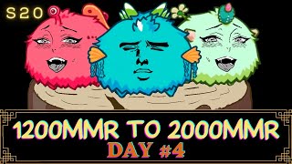 Disablesaur  Discard Bug  1200mmr to 2000mmr DAY 4  Axie Infinity S20 [upl. by Cyrie109]