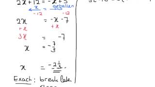 vergelijkingen algebraïsch oplossen [upl. by Bailar]