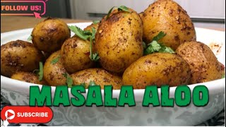 Masala Aloo  Roast Potatos  Roasted Potatos  Reflexion Family  Potwari [upl. by Hadsall]