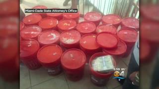 24 Million In Cash Discovered In MiamiDade Police Raid [upl. by Milicent]