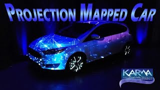 Projection Mapping a Car with Lightform Karma Event Lighting [upl. by Piderit]