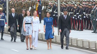 Spains Princess Leonor arrives in parliament to swear oath of allegiance  AFP [upl. by Berman421]