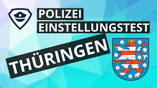 Einstellungstest Polizei in Thüringen 2025  Einfach erklärt  Plakos [upl. by Aikit]