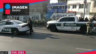 Robo de camioneta en la GAM desata persesución policiaca y balacera [upl. by Deelaw951]