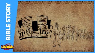 The Battle of Jericho  Bible Story  LifeKids [upl. by Zehc291]