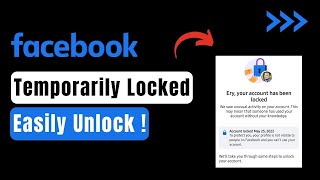 Facebook Temporarily Locked How to Unlock [upl. by Muslim]